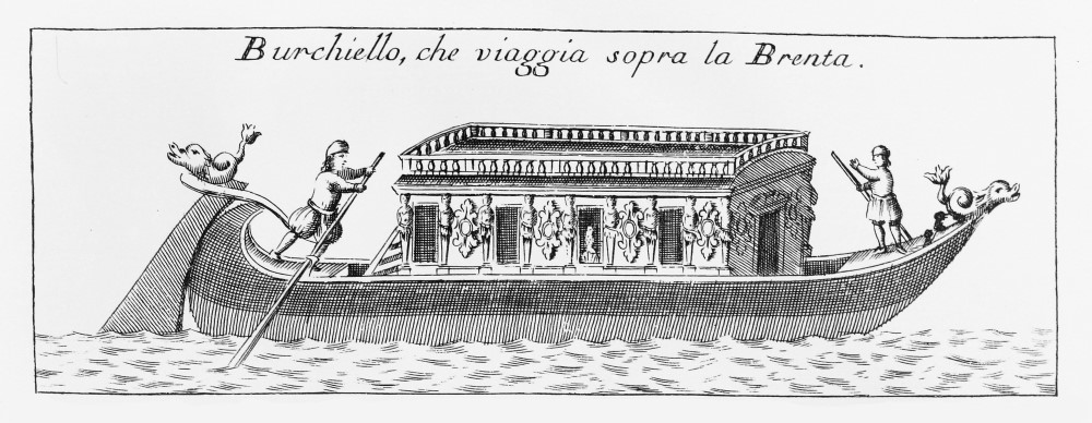 Vincenzo Coronelli, Il Burchiello che viaggia sopra la Brenta